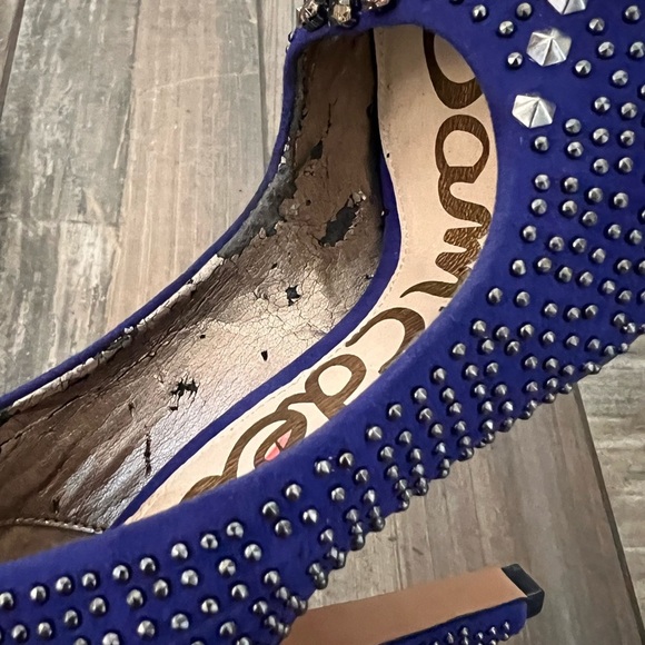 Sam Edelman Lizette heeled open toe shoes size 7 - Picture 6 of 10